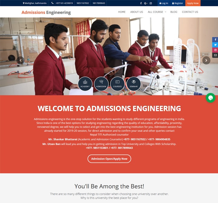 Admissions Engineering